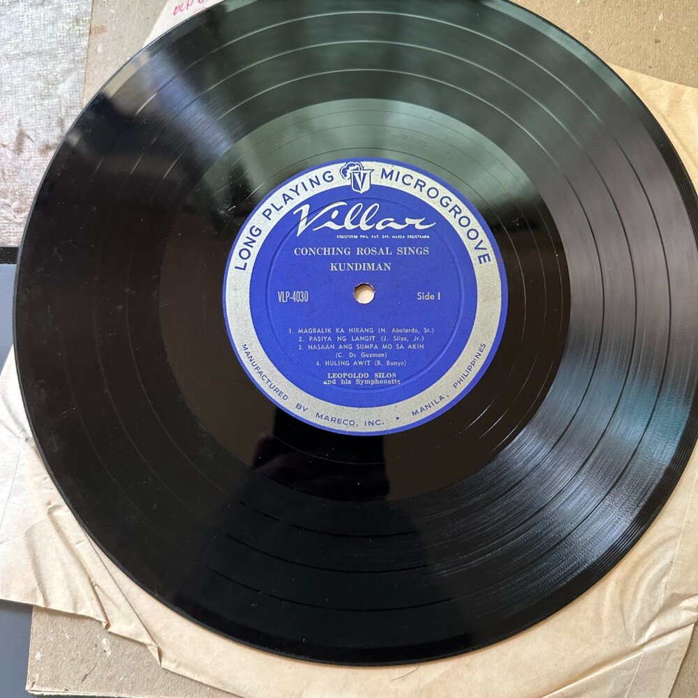 Conching Rosal Sings Kundiman by Conching Rosal Album Villar VLP-4030 - Picture 5 of 6
